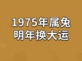 1975年属什么的简单介绍